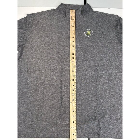 The Country Club Brookline 122nd US Open Golf Straight Down ¼ Zip Mens 2XL Grey - Picture 10 of 15